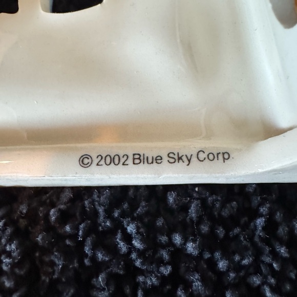 Vintage Blue Sky Clayworks The Happy Dragon Restaurant Tea Light Ceramic House - Picture 9 of 11